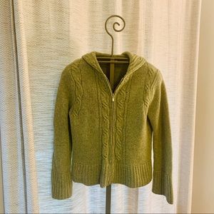 Vintage J. Crew Hooded Sweater, Size M